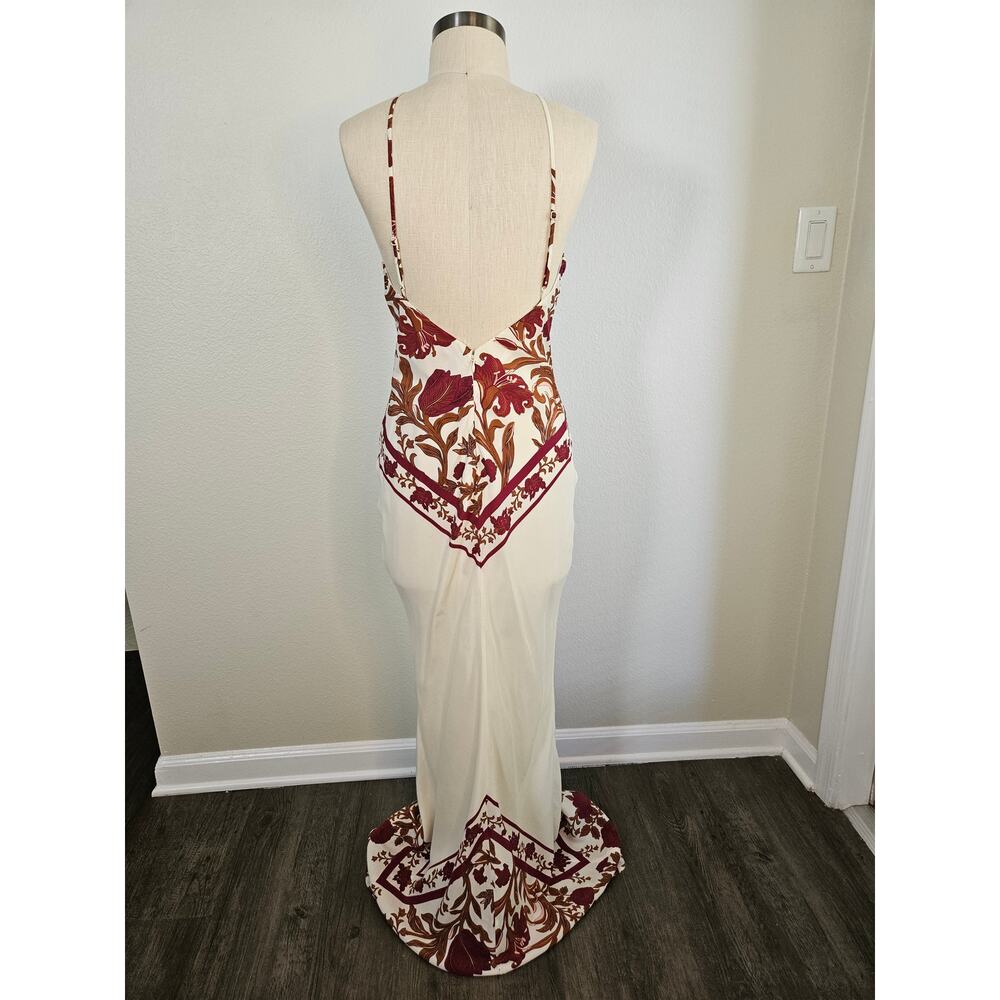 NWOT Rococo Sand Bias Halter Maxi Dress, Size S - Picture 5 of 12